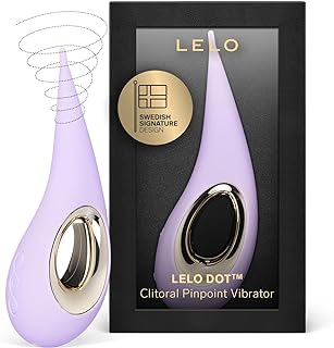 LELO DOT Clitoral Pinpoint Vibrator for Women, Female Sex Toys with Elliptical Motion and 8 Pleasure Settings, Clitoris Stimulator Adult Toy, High Frequency Clitoral Vibrator, Lilac