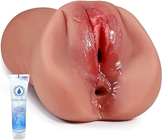 Male Sex Toys Masturbator for Men- 2 in 1 Realistic Male Masturbators with 3D Vagina Lifelike Realistic Textured Pocket Pussy,Adult Sex Toys for Men Penis Stimulation Stroker Masturbation Cup