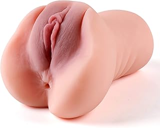 670g Pocket Pussy Male Masturbator Mastuabors Sex Toys with 3D Vagina & Tight Anus Sex Stroker Realistic Toys4Men Doll4men UK Sex Toys Adult Men Masturberbate Cup Portable Mastuabors, Pink