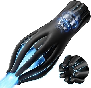 Male Masturbator Male Sex Toys for Men Adult Toys for Men with 10 Powerful Mens Male Penis Training Vibrator Stroker Sex Toy Masturbators Sex Machine 360 Training Wrap Adult Sex Toys & Games