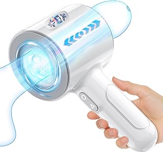 Automatic Thrusting Male Masturbators ,Pocket Pussycats Male Masturbators Cup with 7 Thrusting & Vibrating Modes Mens Stroker Sex Machine,Dual Open-Ended Massager Male Self Pleasure Toys