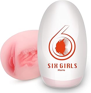 Lilecemie Male Masturbator Egg, Portable Pleasure Pocket Pussy Stroker with 3D Realistic Textured Vagina Ultra Soft Stretchy Male Masturbators Cup, Adult Male Sex Toys for Men