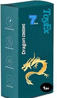ToyEx Big Size Extra Size Dragon 7 inch Condom for Mens