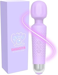SAKASIYA Clit G-Spot Nipple Vibrator - Sex Toy for Women - Rechargeable Washable Portable Adult Sex Toys (Purple)