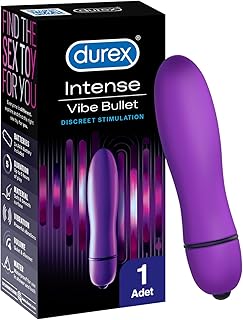 Durex Intense Vibrations Vibe Bullet Pleasure Toy for Couple Waterproof Female Vibrators Massager