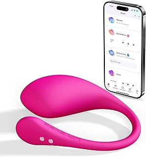 LOVENSE Lush 3 Remote Control Vibrator for Women, Wearable G-spot Vibrators with Remote App Controlled for Female Couples, Discreet Long Distance Adult Sex Toys & Games with Unlimited Vibration Modes