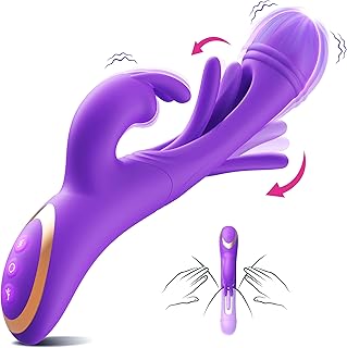 Vibrator Flapping Sex Toys G Spot Adult Toys, 3 in 1 Sex toys4couples Men & Women Vibrater New Hollow Structure Vibrators Sex Toy，Thrusting Vibrator Bullet Sex Toys4women Female Women Vibratir