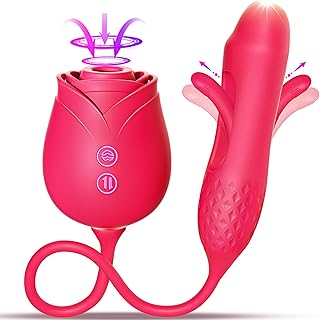 Sucking Vibrator Sex Toys for Woman, Hollow Design Flapping Vibrators with 10 Suction & Flapping Sex Toy, Adult Toys for Female Nipple Clitoral Suction Toy Stimulator, Lolitree Sex Toys4couples Women