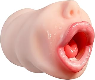 Male Masturbator Realistic Mouth Oral Blow Job Masturbation Cup Sex Toy For Men Handheld Stroker Adult Sex Toys