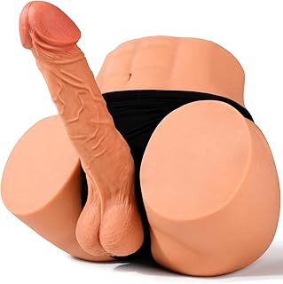 Thicker Huge Realsitic Dildo, Flexible Swing 90°Riding Dildos Unisex Sex Toys with Tight Anal Couple Masturbation, Heavyweight Male Masturbator Sex Toy for Men Women, Fleshliglt Masturbators Toy
