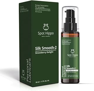 Spot hippo Personal Lubricant for Men & Women - 50 ml | Water Based Lube | Compatible with Condoms & Toys | Silicon Free Formula | Long Lasting Pleasure (Natueal Bliss)