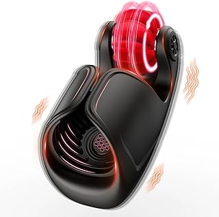 Male Masturbator Sex Toys for Men, 10 Pulses and Rolling Licking Modes Mastuabors Toys Sex Toys4mens UK, Waterproof Penis Vibrator for Men Mens Adult Toys Sex Toy Stroker Blowjob Sex Game