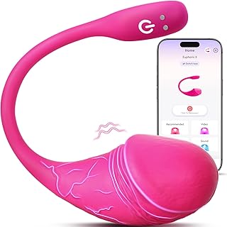 Vibrator Sex Toys Wearable Vibrators APP Remote Control Vibrator with 9 Vibrating Modes Vibrating Egg Adult Toys for Couple Sex Toys4couples Men & Women Clitoral Stimulator G Spot Vibrator Sex Toy