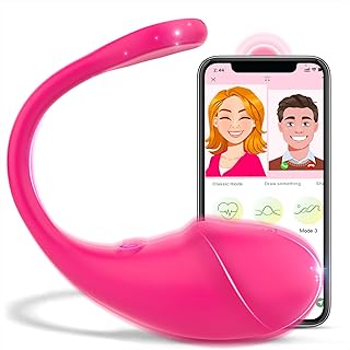 Vibrator Adult Sex Toys for Women - Womens Sex Toy Dildo with APP Remote Control, Couples G Spot Dildos Long Distance Anal Bullet Vibrators with 10 Vibration Modes, Sex Toys4couples Men & Women Quiet