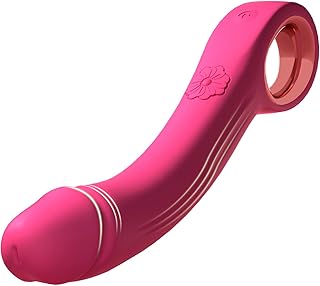 Dildo Vibrator Adult Sex Toys for Woman, G Spot Vibrator with 10 Powerful Vibrating Modes, Realistic Silicone Dildos Clitoral Nipple Stimulator Sex Toy for Woman Or Couple