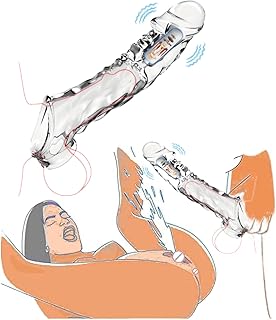 Silicone Cock Rings for Men Sex - Sex Toys for Couples,Make Penis Longer, Harder, Longer Lasting Adult Sex Toys and Games Sweater 7-*447